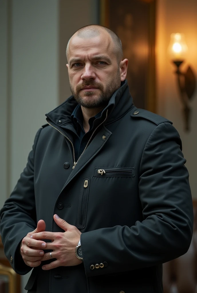 A photo of Russian thugs of 90s Russia, Moscow streets, Khrushchev-era apartment building, lawless, the photograph captures genuine thugs embodying the spirit of that era, their appearance, attire, and mannerisms infuse this picture with hyper-atmospheric vibes, they loom over the Khrushchev-era apartment building in a way that suggests territorial protection, photograph is steeped in the essence of reality, allowing us to peer into the past and comprehend what this world was like, omplete your journey through time and feel the rhythm of '90s street life with our photograph of Russian gangsters against the backdrop of Khrushchev-era apartment building. It's a genuine portal to the past that enables you to immerse yourself in this incredibly stylish and realistic world, film grain, cinematic light, 35mm, Zenith film camera.