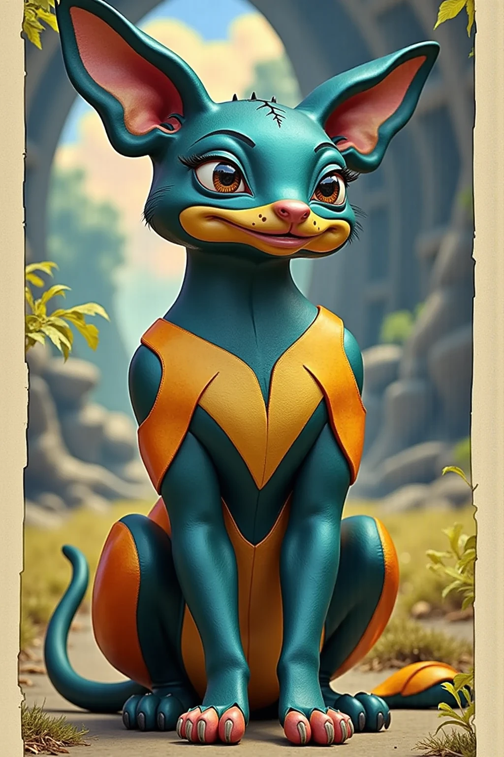 Create the character nopor frennis naked 