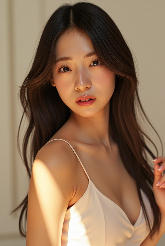 A Girl, (lora:russianDoll:0.3), (lora:TaiwanDoll:0.3), (Best Quality, 8k, Masterpiece: 1.3), Focus 1.2, Perfect Body Beauty: 1.4, Perfect Body Beauty: 1.4, Highly detailed face and skin texture, Fine eyes, Double eyelids, Whitened skin, Long hair, (Round face: 1.5), Dark Street (Dark Street: 1.3)