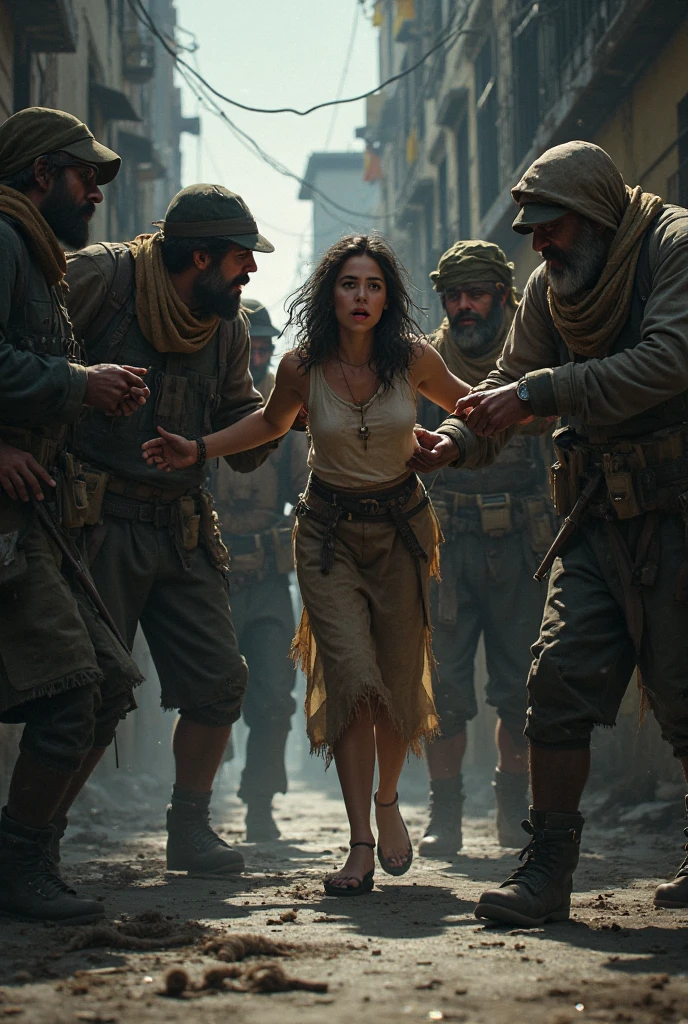 The bandits fled and Fernanda witnessed her father&#39;s murder..