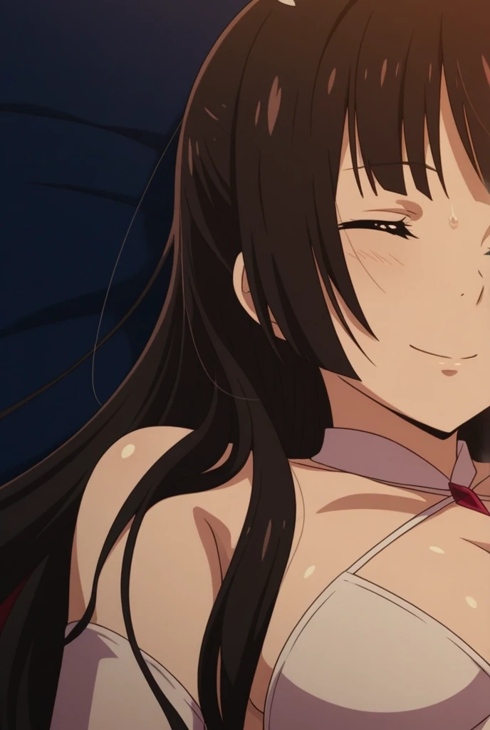 score_9, score_8_superior, score_7_superior, sauce_anime, ambient light, sunlight  , (((1 tall girl ))),  
Sagiri Yamada Asaemon, Sagiriyamada Asaemon, Long Hair, Black Hair, ponytail, high ponytail, Brown eyes,
show off breast ,torn white kimono, ??????? clothes,  In the same way,  lie on bed,  rape , , nsfw , navel, 
indoor, bed, bed room, ~ side, blush, 
alone, Dutch Angle, View your viewers, Cowboy Shot, white fundoshi, nipples , open mouth ,  erectile nipples,  cameltoe ,