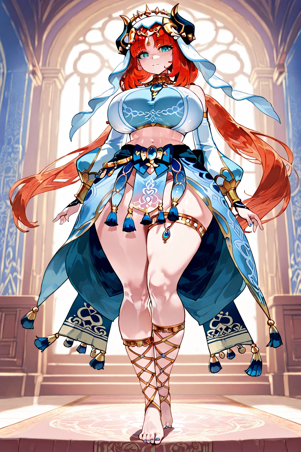 ((Ultra-high resolution, 8k RAW photo, Surreal)), ((Correct Anatomy:1.5, Ideal body type, Long legs:1.37)), Dancing Oppai gal, Dancing, Shake , Take a strong step, (Lift your legs:1.2), Floating Turn, Turning, Twisted body, Long Wavy Hair, Silver Hair, Crimson mesh hair, Floating Hair, Fluttering Hair, (High resolution face, Highly detailed eyes), (software:1.25), Belly dance, Arabic, Turquoise green outfit, Clothing and accessories with intricate detailing, Transparent clothes, Mesh robe, Great festival show, indoor, In the temple, Special altar, Sexy Dance, Lean back, Showing off your crotch, Looking at the audience, Sexy smile, Dutch Angle, From below, Side view, floating extra Transparent clothes, splash, Bokeh, extra floating Transparent clothes,