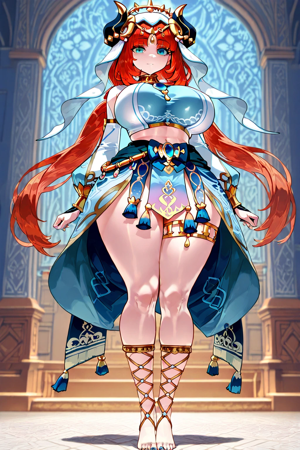 incredibly beautiful girl, big hips, narrow shoulders, character design, many details, detailed clothes, best quality, full body, 8k fantasy, monster