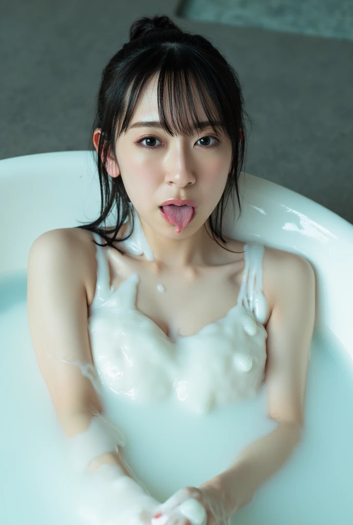(masterpiece, 16k,8k,4K ,Very detailed:1.1),(Beautiful Face:1.1),(One Girl:1.1),Age 25,Japanese Girls,(Jewelry Lifting:1.3),(urination:1.4),(Embarrassing:1.2), Open your mouth,I opened my eyes,Medium Shot,Moaning,(traces of saliva), Eyes Wide Open, (Frowning),(Crazy Eyes) ,Heavily wet,(Wet thighs),(Open leg pose),C cup breasts,(cum running down her legs),brown hair,Squirting on your own, Wet clothes, The face of a talented person,I can't hold my Squirting, doggy pose, Her body can't hold my Squirting, Squirting in the middle of town,stand up, Hyper cum desperate face,Embarrassing face,Painful face, Covered in semen, cum on longtan,cum on face, vagina and ????,cum shot,Tied up with rope,ahegao,Suck your own breasts,drinking semen,cum shot in mouth,Pink nipples,Squeezing a penis between her buttocks,