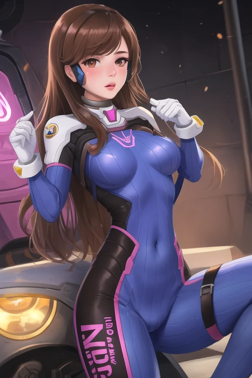 (masterpiece, best quality, detailed, highres), absurdes, 1girl, d.va \(overwatch\), (workshop), <lora:Astraali_RETRO_2:1> astraalibulge,  <lora:Astraali_BULGE_V2:0.7>  <lora:GoodHands-vanilla:1>