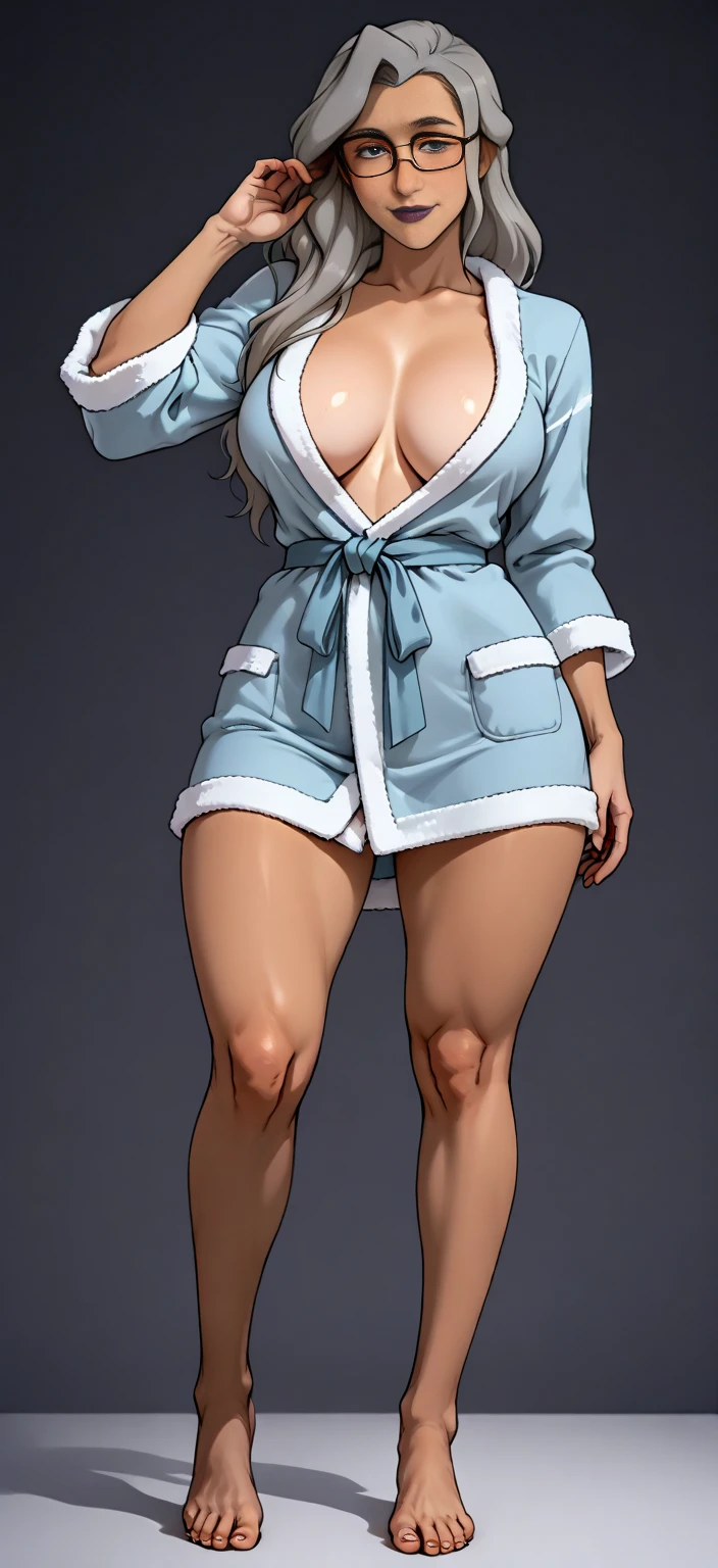 ((masterpiece)),(((best quality))),((character design sheet)), ((full body view)) illustration,Catalogue of sex slaves,1girl, thick thighs, ((detailed face:1.4)) Just the right kind of 14-year-old japanese sunburn kuro Gyaru for promiscuous sex friend, rough sketches, between breasts,big breasts,vaginal secretions,wearing an short apron without any clothes on and Chain of sex slaves,hair accessories,seductive grin smug,solid color backdrop, clean backdrop,