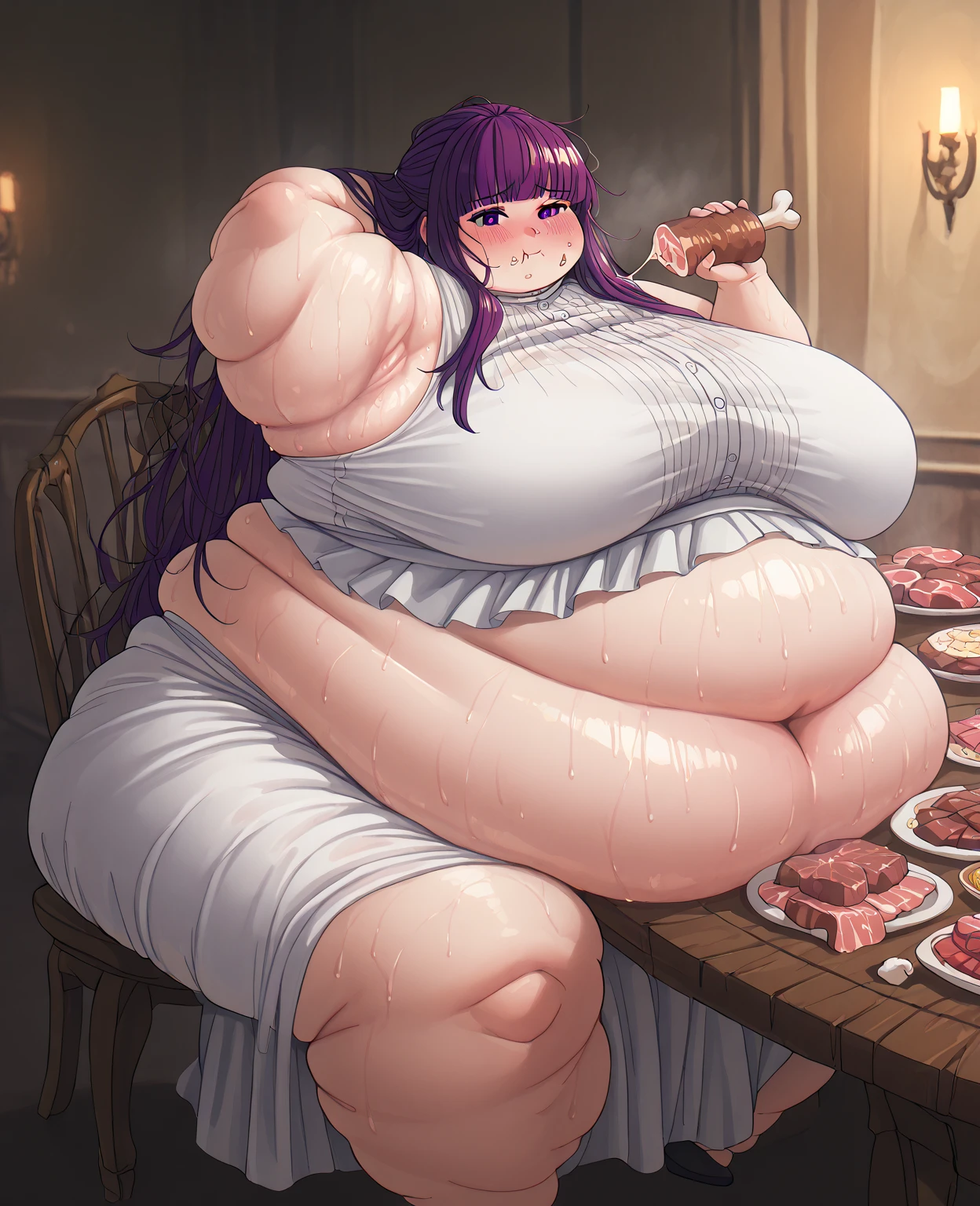 2 girls,mutiple girl,girls,1 ussbbw otaku:1.8,1 skinny girl beside ussbbw,(8k, best quality, masterpiece:1.2),1 grandma,huge breasts, sagging breasts,Morbidly Obese,twintails, grin, naughty smile, :d ,nsfw,(???????:1.3) ,(slut:1.2),(vulgarity:1.3),(fucked silly:1.1),(steam:1.1),(wet:1.8),(trembling:0.8),(tears:0.7) ,(drooling:0.6),(sweat:0.8),double chin:1.3,ssbbw,huge body,big body,sitting,bed room,(tall stature:1.2),(election of pink nipples:1.2),(vulgarity:1.1),(fucked silly:1.1),(steam:1.1),(wet:1.1),(trembling:1.1),immobile blob fattest,fattest arm roll,fattest leg roll,gothic-lolita,adult,tall,sad, grin, squint smile,masturbation,siblings,(age difference:1.3),body shape difference:1.3,Massive amounts of junk dusty food, feeder