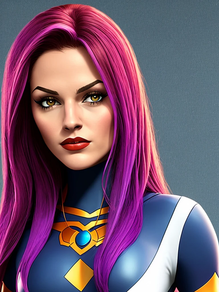 (masterpiece, best quality:1.2), 1girl, solo Mandy Moore as Blue Mary from King of Fighters