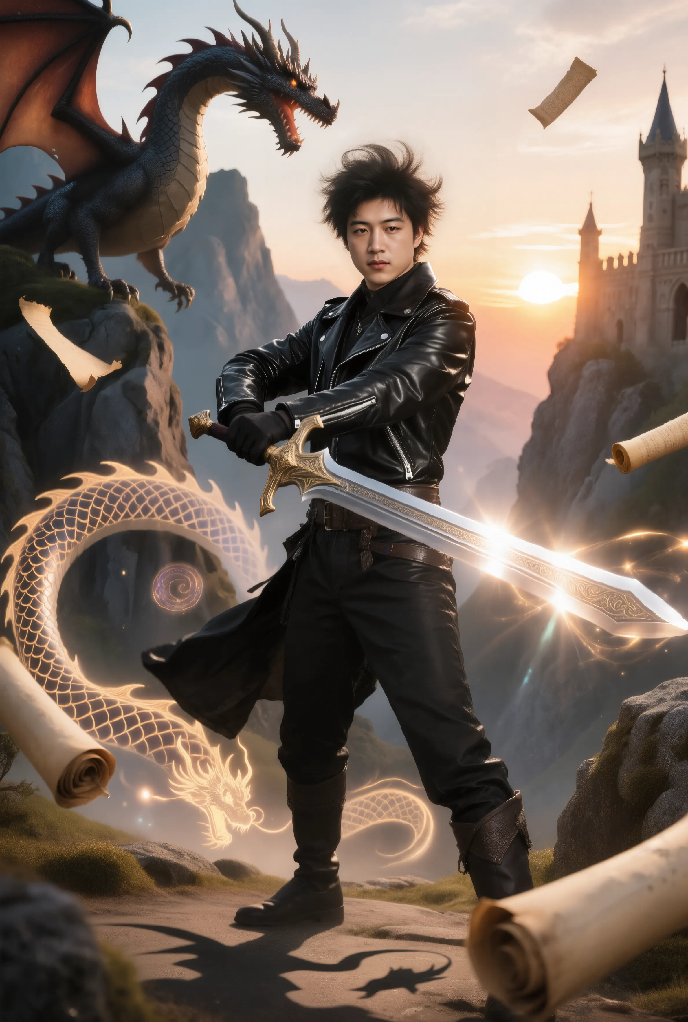 Dũng sĩ đấu với rồng ác