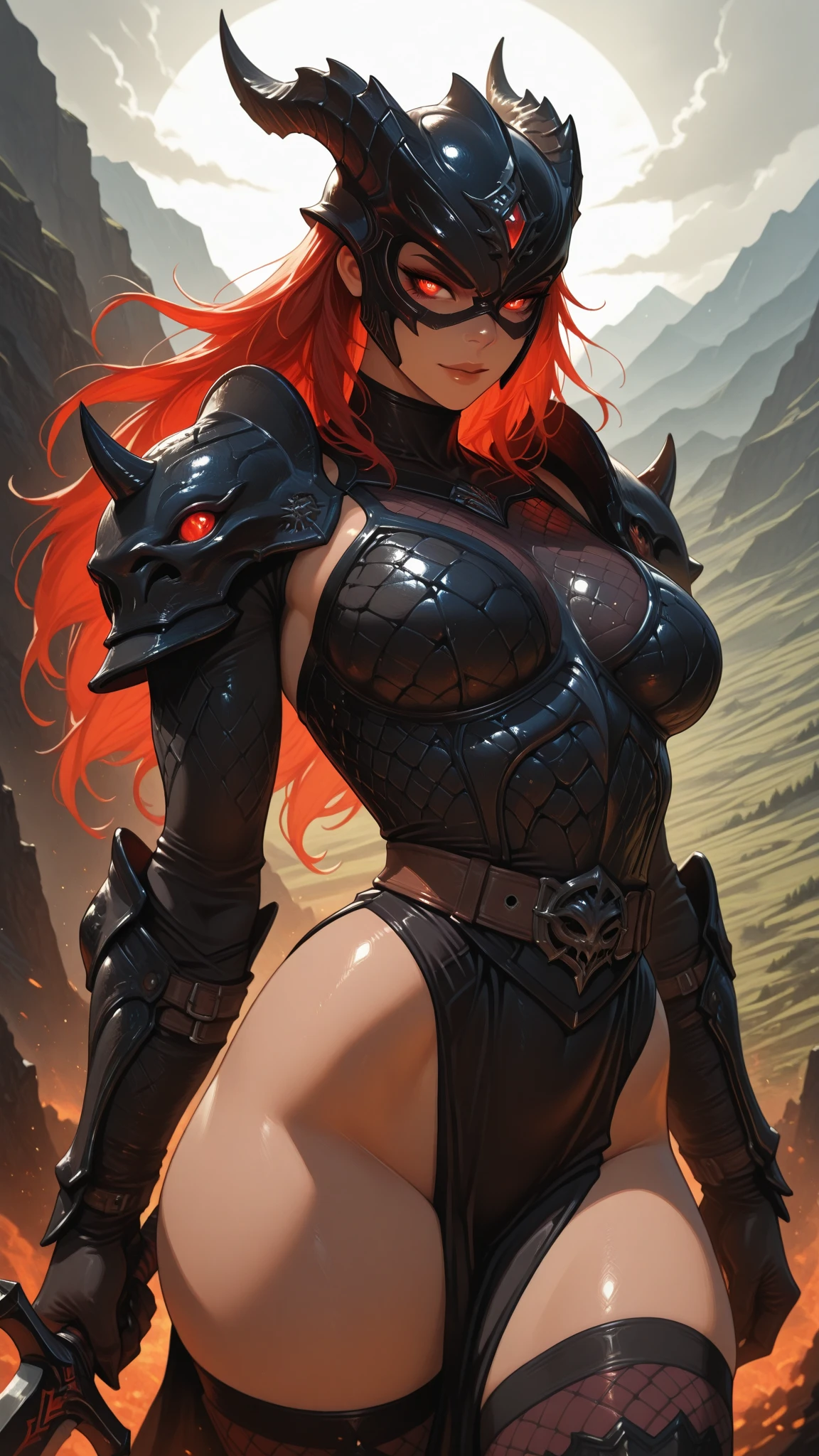 ((( melhor qualidade ))), ((( obra prima ))), ((( Absurdo ))), ((( corpo inteiro))), muscular woman and beautiful warrior Barbara with long metal claws, roupa vermelha com metal, Conan or barbarian style, estilo Simon Bisley para uma capa da revista Heavy Metal, (( Tiny thong made of snakeskin)), (((pele))), (( seios grandes semi cobertos por uma armadura enferrujada)), decote generoso, metal claws, Crossing a shadowy swamp, mistborn, fantastical setting, ((( corpo inteiro ))), ((( flowing red hair with white locks ))), (((corpo inteiro))), tattoos covering the arms