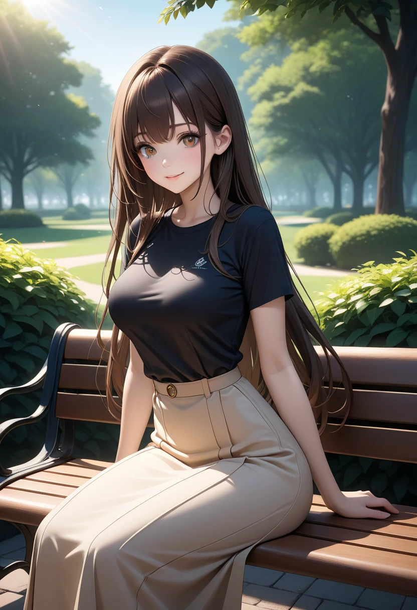 giving hand job done pants , on bus , closeup on cameltoe vag , peeing pee cum 1girl in, Yuuki Asuna, Brown hair, Brown eyes, medium breasts, Long hair, braid , black tank top , tight t shirt ,braid ,no gloss ,matt black pantscute cameltoe Ultra High Quality looking very shy , touching own squeezing peeing pee cameltoe big big blog in pants , best_quality:1.0), ultra high res,4K,ultra-detailed, photography, 8K, HDR, highres, absurdres:1.2, Kodak portra 400, closeup on cameltoe