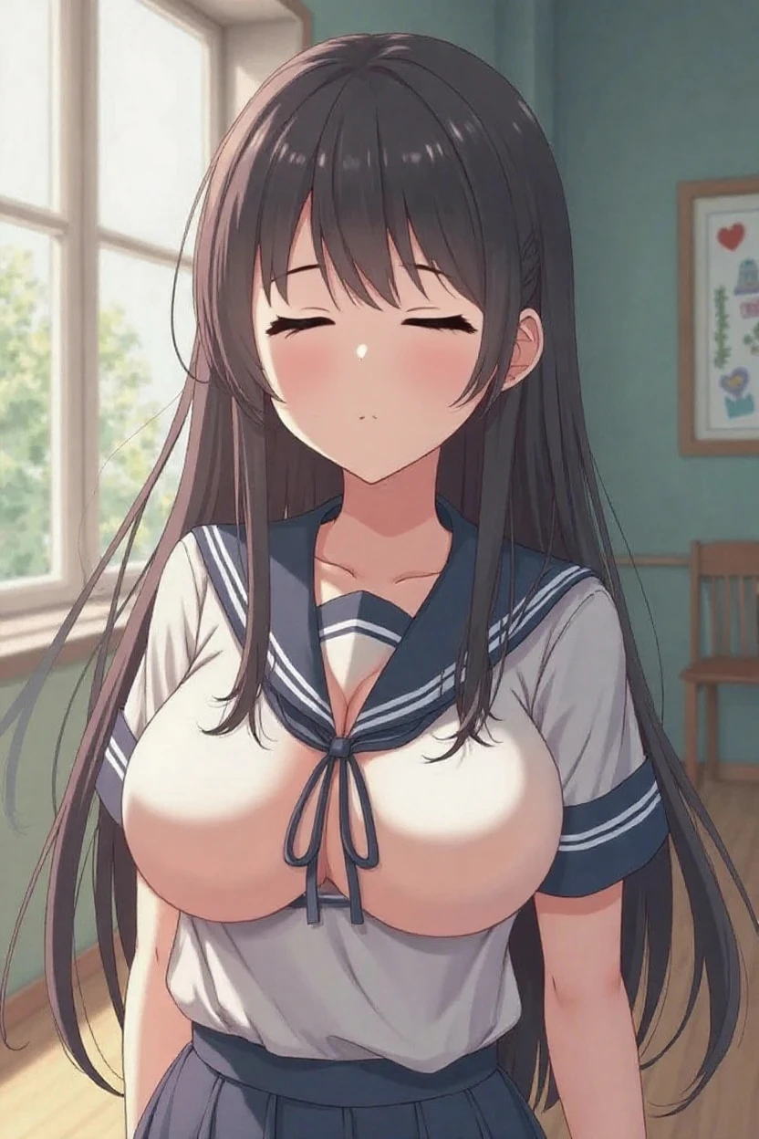 1girl, KAMIJOURUI, BLACK HAIR, HAIRCLIP, HAIR ORNAMENT, BANGS, LONG HAIR, GREEN EYES,, church, large breasts, smile, ,(wearing nothing:2),, cooking, crying, nsfw, (Sweating profusely, Love juice, Wet Woman, female ejaculation) Nipples, Peeing, lactation, projectile lactation