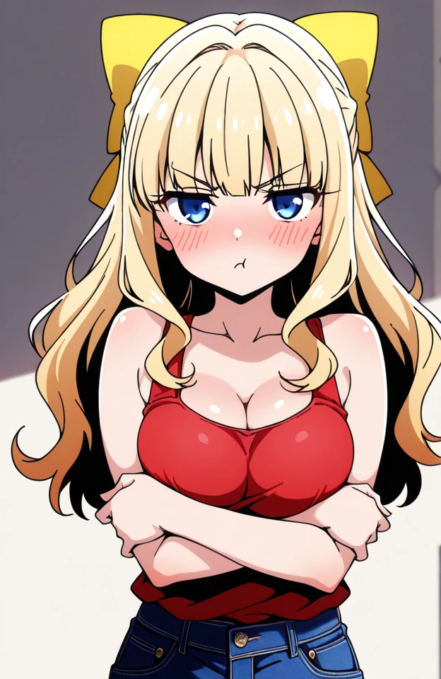 1girl, solo,masterpiece, best quality,body,adolescent,sweat,virgin,(sketch:1.4)
?, spoken_question_mark, grabbing, grabbing_from_behind, 1girl, blonde_hair, self_fondle,blush, long_hair, bare_shoulders, large_breasts, grey_eyes, deep_skin, masterpiece, best quality, high quality,