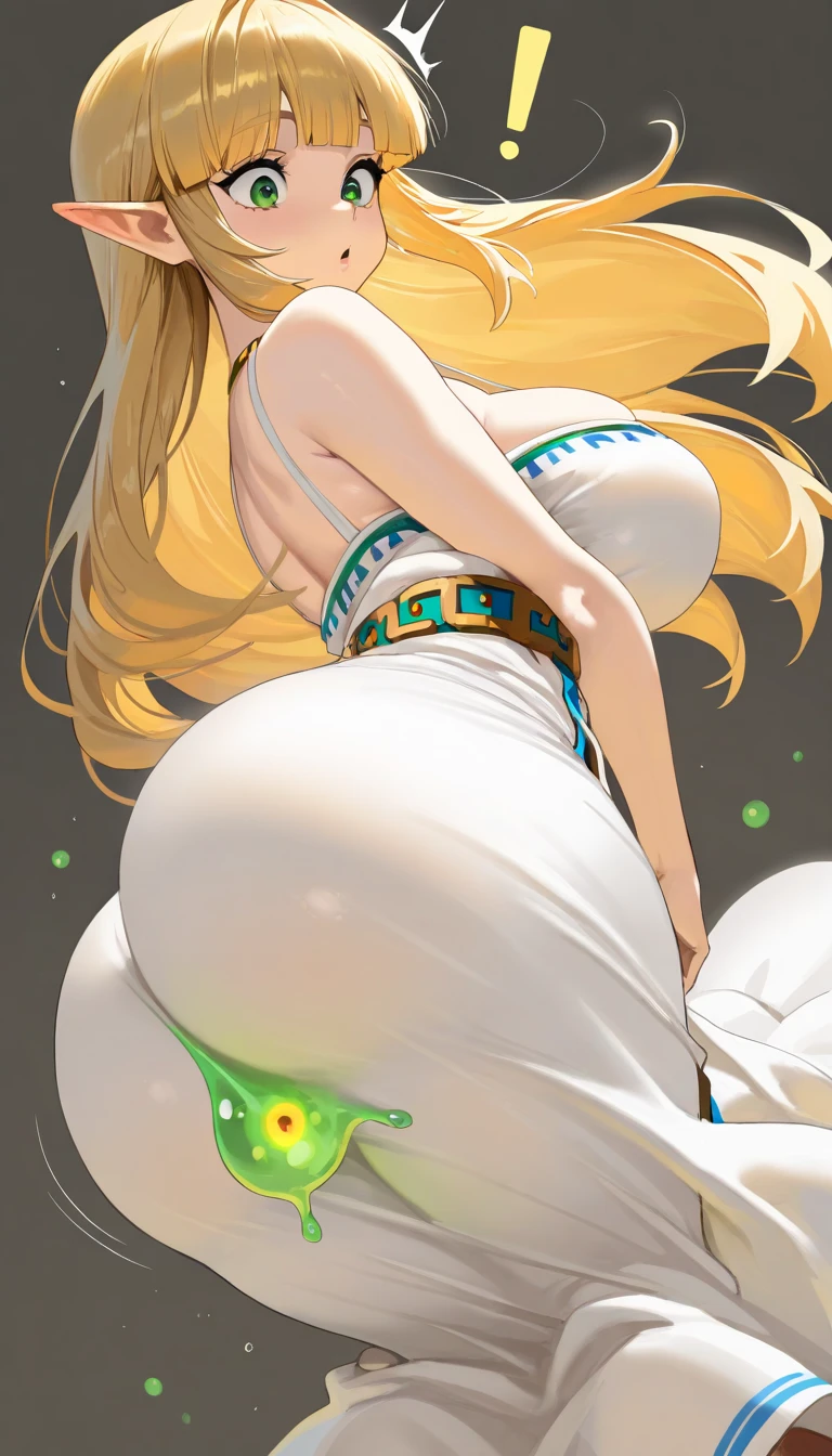 Art Nouveau style、Alphonse Mucha style、girl with、a blond、Braids、kosmos、a moon