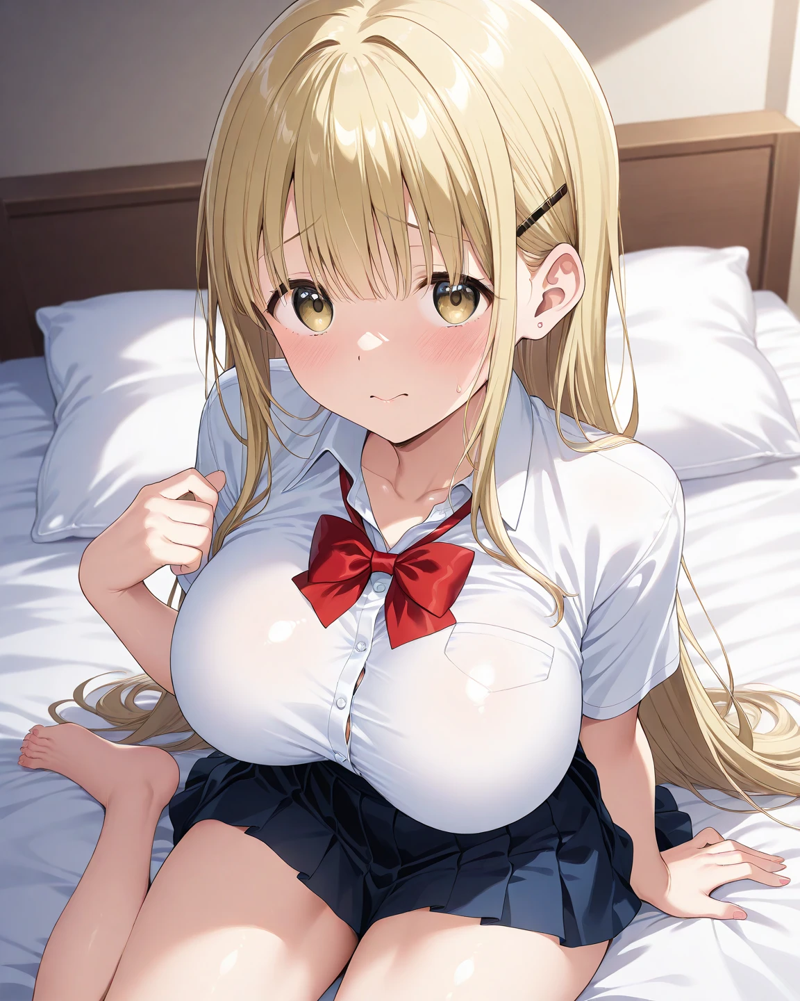 Completely naked、dakimakura)、Completely naked、Wet pussy、Sleep on your back、抱きpillow,,pillow,Bed,,,Be careful,,,Close your legs,,、,、Pussy juice,),, Completely naked、Vibrator stuck in pussy,Huge breasts,Erect nipples,,,Long saggy breasts,,,,Big Breasts,yumikomiura, yumiko miura, Long Hair, Blonde Hair, (Green Eyes:1.3), Drill Hair,
