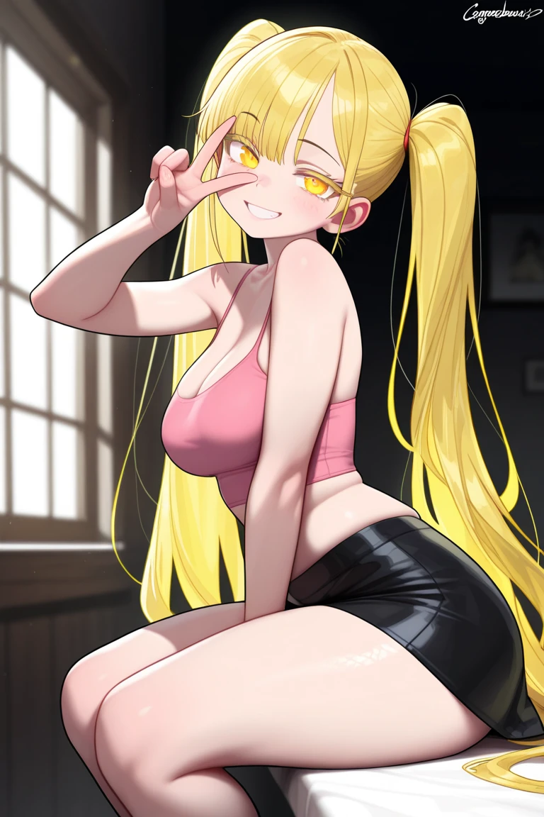 score_9,score_8_up,score_7_up,source_anime, power \(chainsaw man\),1girl,horns,breasts,long hair,blonde hair,solo focus,ahegao,symbol-shaped eyes,orange eyes,blush,blow,thighs,