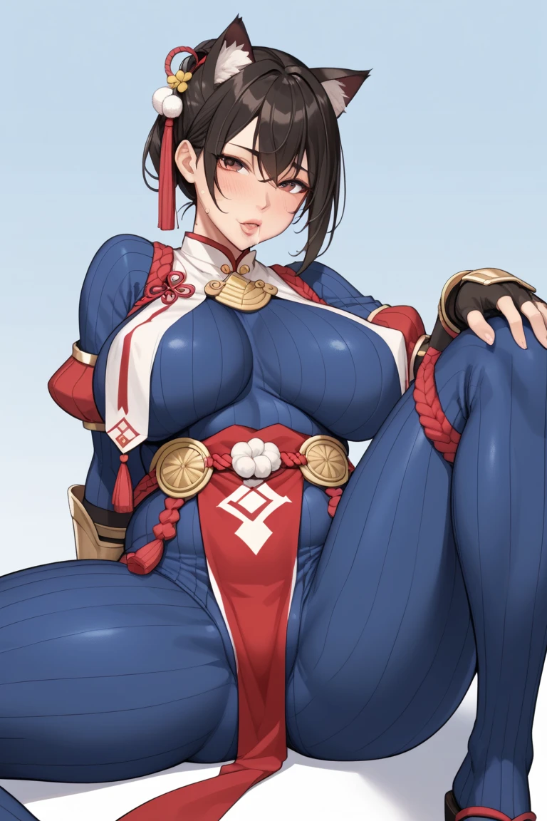 score_9,score_8_up,score_7_up,1girl,korra, jet black hair, short hair, milf,solo,mature female,looking at viewer,blush,closed mouth,short,blue eyes,cowboy shot,indoors,blunt bangs,large breasts,blurry background,plant, buttcrack,couch, shexyo, ass, top view, arabian clothes, belly dancer, veil, mouth veil, on bed, spread legs, spreading legs, fishnets,  belly dancer outfit, ((arabian clothes)), belly dancer, face veil, veil, fellatio, huge penis, light skinned male 
