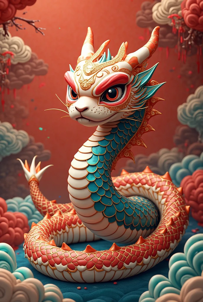 Year of the Snake mascot