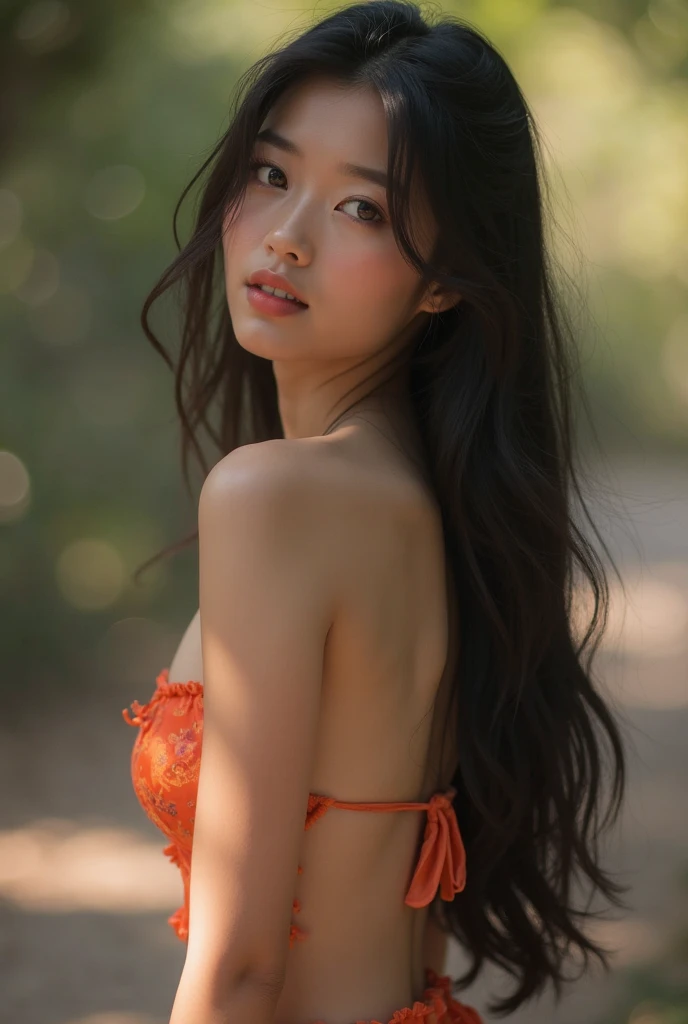 Cute Japanese woman, (16 years old), (Very cute face: 1.3), White moist skin, Looking at the camera, Melancholy expression,
BREAK,
Idol,
BREAK,
(Wearing cute kimono: 1.3), (Highly revealing kimono), Very large earrings, Short length,
BREAK,
(Fighting pose: 1.3),
BREAK,
(Long hair), (Pink hair: 1.2), (Wavy hair), (Gradient hair: 1.3), (Red hair at the ends),
BREAK,
(Realistic: 1.3), Masterpiece, Perfect lighting, (Ultra-high resolution), (8K), (Very detailed: 1.4), (From the front), (Full body: 1.4), (Symmetrical: 1.2),
BREAK,
(Shibuya city in Japan: 1.2),
BREAK,
(Demon Slayer: 1.4),
BREAK,
(Kasumi Arimura: 1.4),