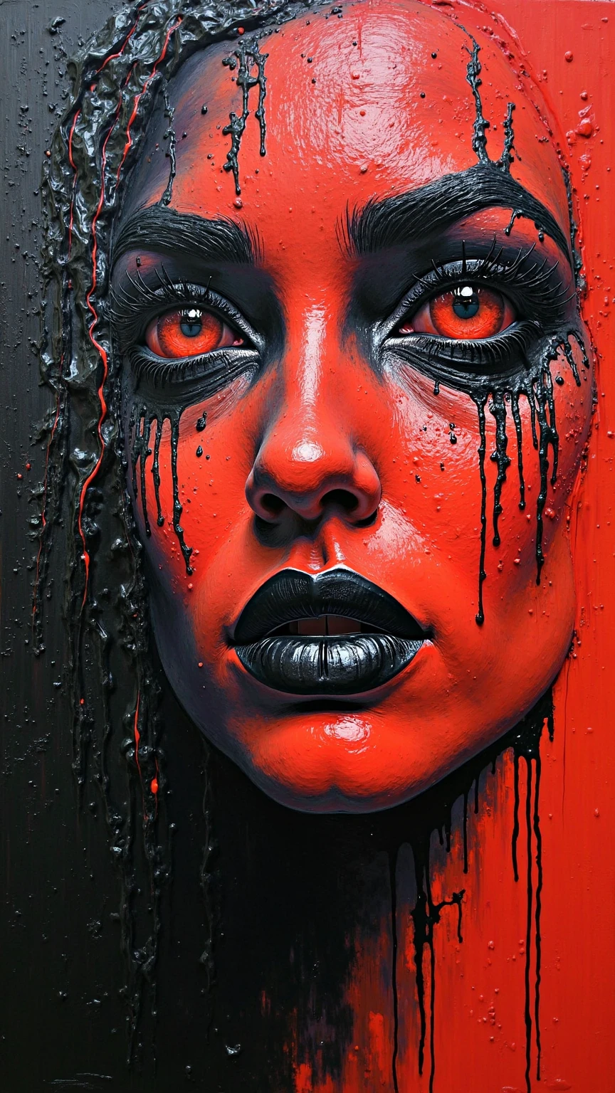 analogue photo, BDSM scene, young blonde woman, (((big boobs))), young man, (muscle), ((((dark minimalist dungeon)))), (neon lights red and green lights), (((((latex BDSM clothes))))), (((heads covered with mouths and eyes exposed))), supermodel, (((slave and master pose)), masterpiece, eye level, Kodak Funsaver, Porta 160, 20mm, bokeh, in the style of Nan Goldin, textured, distressed, ((vintage)), edgy, noisy, high contrast, ralistic, ultrarealistic, 4k, hyperreal