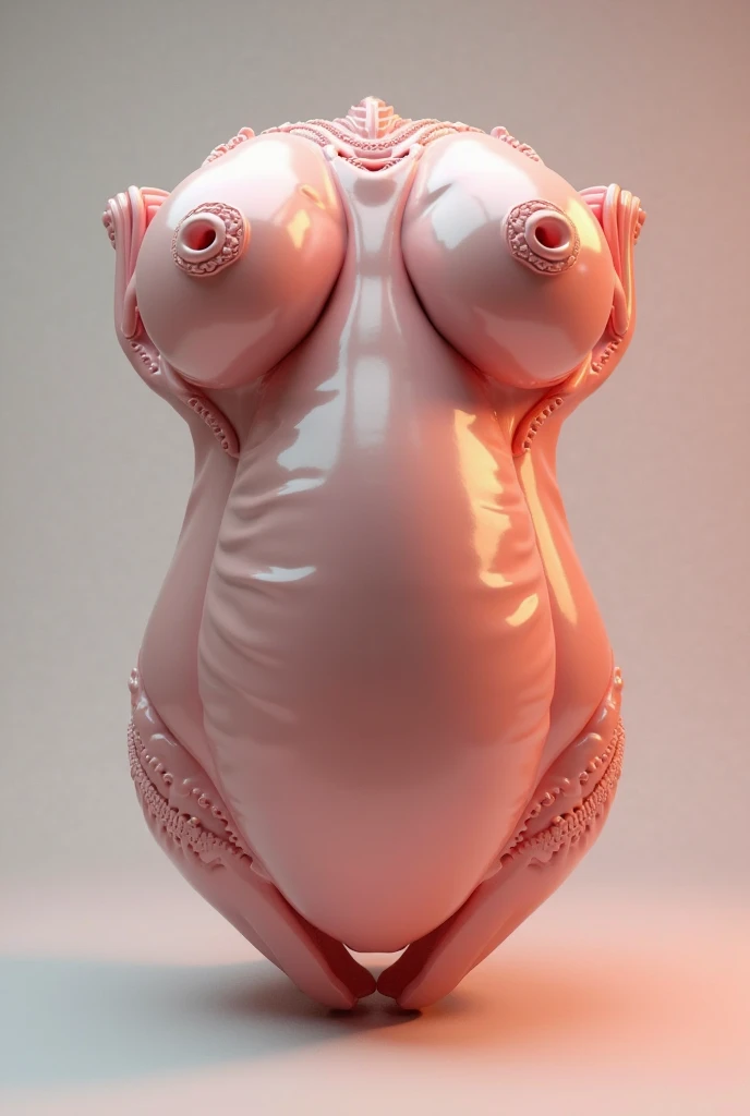 Very tight and short, (Erotic), (girdle:1.2), (During pregnancy:2.5) , (Very large breasts:2.1), (Tentacles:1.2), (Larva:2.0)