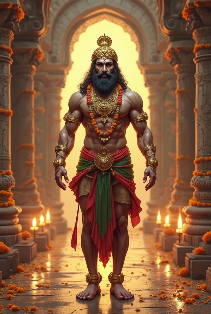 Hindu. God hanuman ji photos with temple 
