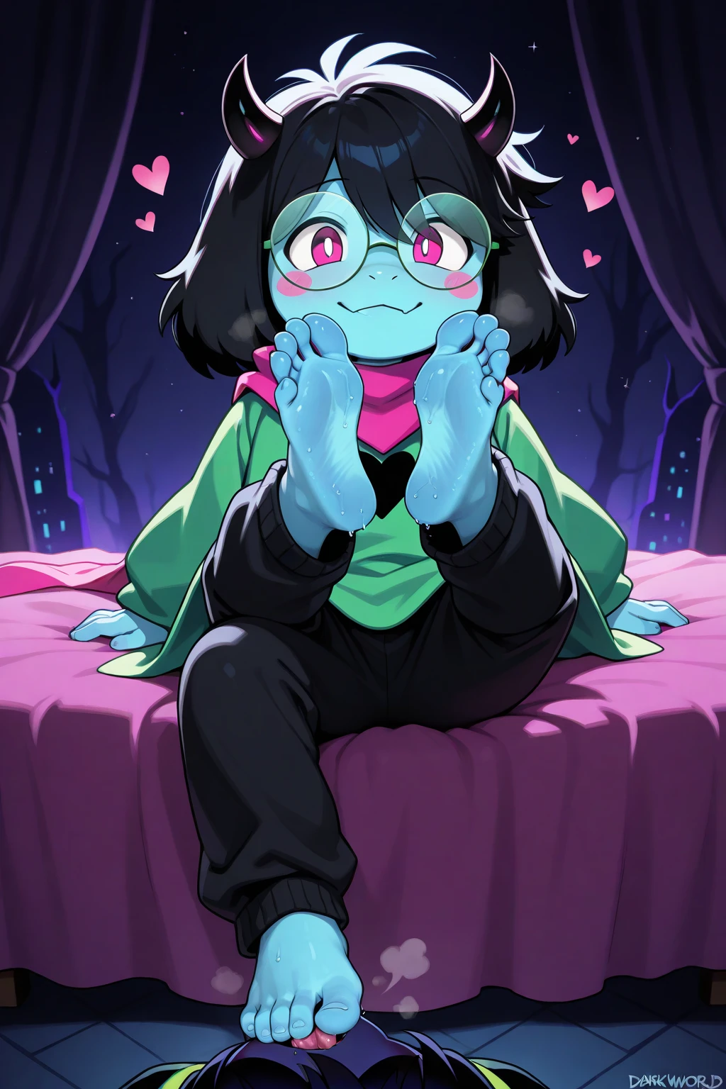 Raven:1.1, 1 futa, futanari, super hyper giant pau futanari,super hyper giant huge cock Futanati, super hyper giant long cock ,cumshot:1.1,cum-excessive:1.1,cum-explosion, ssmile, happy, lying down, reading a book, magic book, purple book