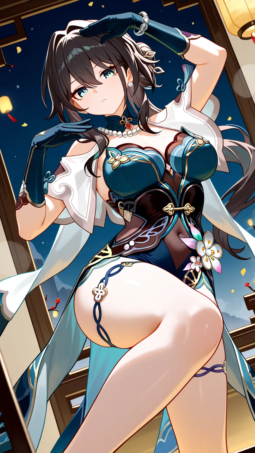 Tentacle binding，cum shots，sexy for，Open chest and breasts，Open navel，pantyless，no-bra，stocklings，Full body standing painting，with short brown hair，Be red in the face，Lust，Hand repair，the detail，k hd，Cocked buttocks，love heart，jade foot，Expose the chest，Vest line，with an open crotch，Dress revealingly，flesh body，Obscene lines，痴女，Close to the original，illustration，CG，slaves，anime big breast，quadratic element（Optimal image quality，tmasterpiece，sexual appetite）
