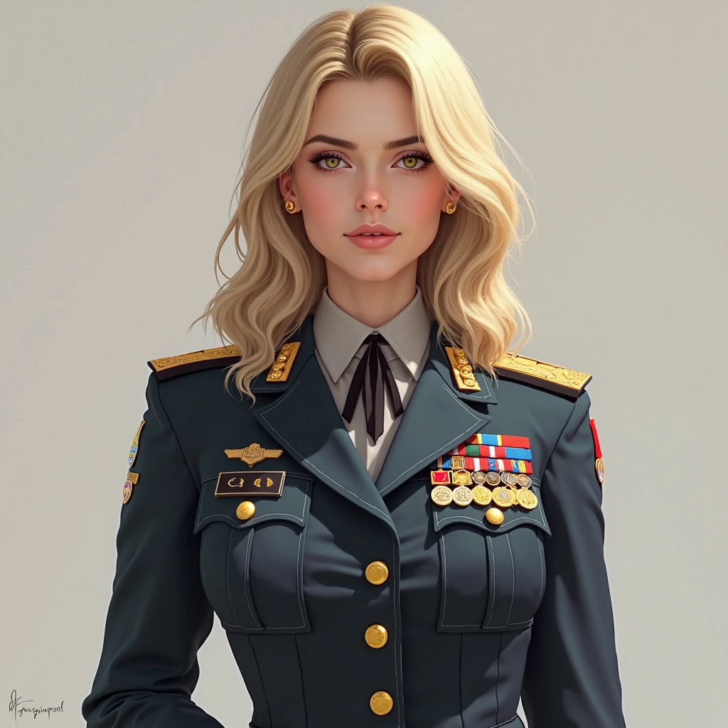 beautiful sexy russian soldier