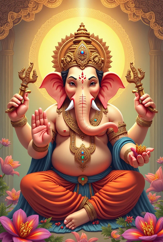 Make a bannner ganesh utsav