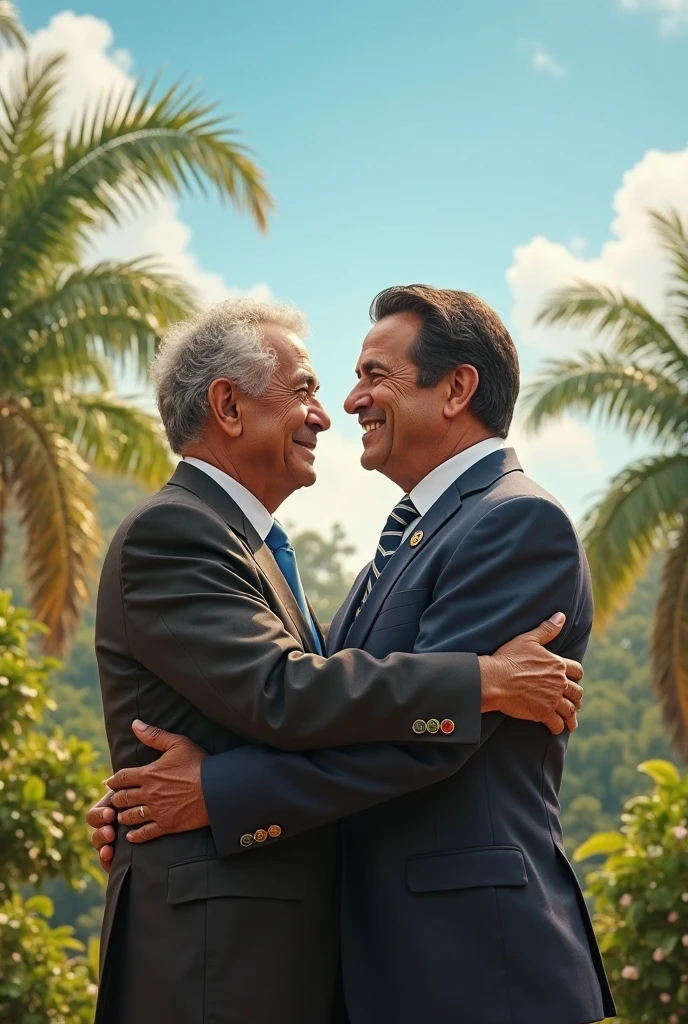 Lula with Bolsonaro in bed