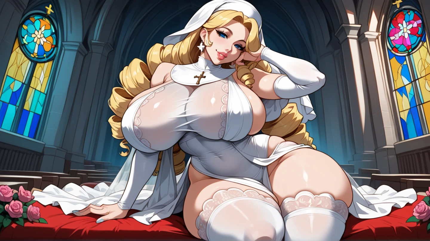 1 girl, alone, Young girl, YOUNG, Rome at the bottom, Renaissance, rome, Very detailed, Realistic long-term photography., 4k, Clothes, poca Clothes, wide, long hair, by rubio, blonde hair, green eyes, Green eyes, Breasts grandes, Breasts, big breast, Breasts, hood, hood, stockigs, socks, white stockings, socks blancas, How, Semen, How in face, How in mouth, facial, oral, Bukkake, NSFW, +18