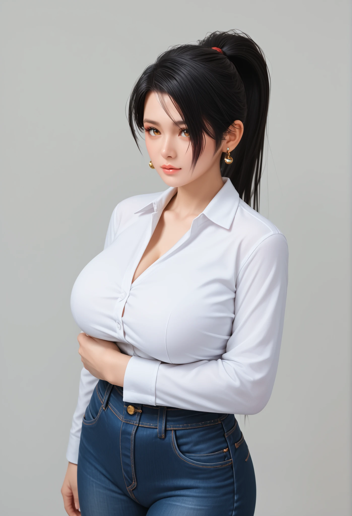 ultra detailed 8k cg, nurse, large breasts, looking at viewer,