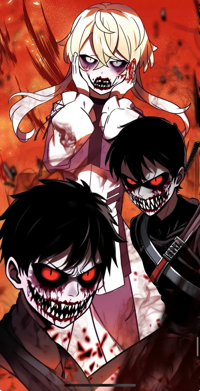 Three men, zombie apocalypse, 3 males