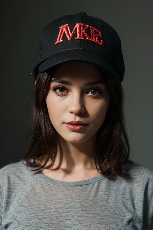 Mulher bonita, nariz perfeito, cabelo liso preto grande, pele perfeita
