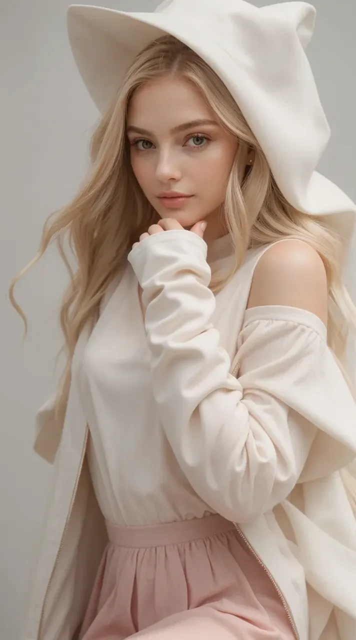Obra de arte, mais alta qualidade, Sozinho , (rosto perfeito:1.1), (alto detalhe:1.1), dramatic, (1 cara), pale skin, (cabelo longo e branco puro:1.4), olhos brancos, Otto Seppalainen, Sozinho, cabelo longo, terno branco de luxo, umbigo coberto, esnobe, albino, fleshy lips, devil magician, volumetric lighting, olhos detalhados, cinematic lighting, hiper detalhado, intrinsecamente detalhado, esmagadoramente pixel perfeito, rosas, moda, Pose sedutora, ao lado BalenciagaStyle