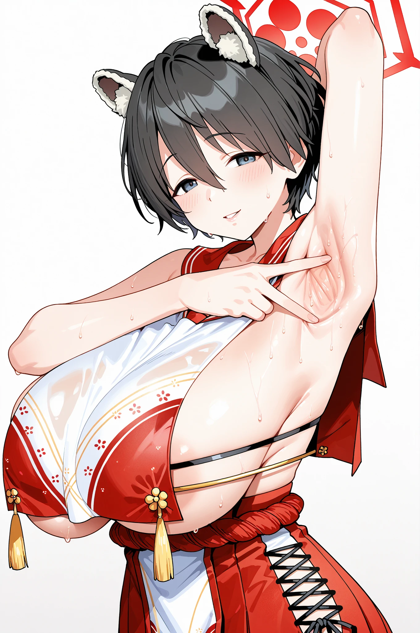 Kitasan Black,smile、looks happy、(naked:1.5),Outdoors、blue sky、(Wearing a collar:1.5)、Earrings、Earrings、bracelet,(masterpiece, Highest quality, Highest quality, Official Art, Beautiful and aesthetic:1.2),(Ultra-detailed),Open your mouth,(Steam coming out of the sides:1.5),(Cowboy Shot)、(Beautiful Face:1.4)、(Peeing:1.5)、Up from the bottom、Sweat、Facing forward,(最高のsmile:1.5)、全naked,Full nudity、navel piercing,Short Hair,((Slim figure))、(3 year old girl)、,(Small breasts:1.5)、shaved pussy,、(Hands on hips)、Very detailed、Animal ears、(naked:1.5)、全naked、Full nudity、Beautiful background、Cherry blossom trees、blue sky、Very detailedな体、Higher resolution、Large file size,A clear body、Not blurry
