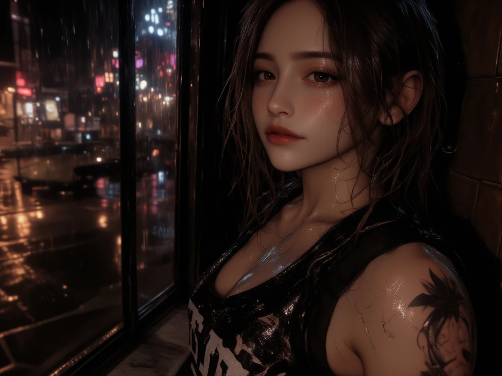 best quality, masterpiece, highres, rim lighting, two tone lighting,(high detailed skin:1.2), 8k uhd, dslr, soft lighting, high quality, volumetric lighting, candid, Photograph, high resolution, 4k, 8k, Bokeh
