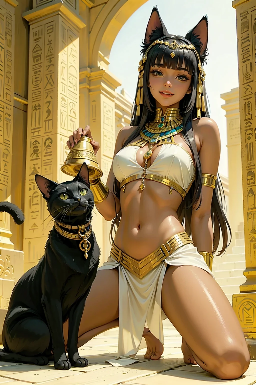 cleopatra y freya posando en s