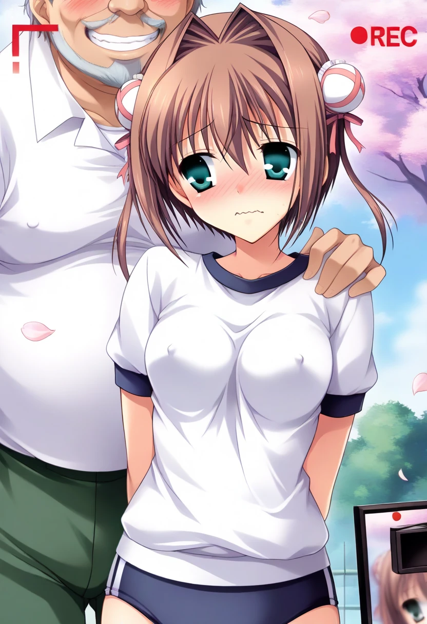 asakura_yume,Brown Hair,Normal chest,Aqua Eye,White skin,((woman１people)),(((An open-air bath filled with hot water at night))),(((Several bearded men))),(((By Meng_Surrounded by middle-aged men molesting))),(((((((By Meng_Being raped by a pervert))))))),(((Normal position))),(((By Meng_Having a penis inserted into the vagina)))blush, ((surprise)),((sorrow)),((Embarrassing)),Open your mouth,((((Bust up shot)))),((Bust up shot)),((Completely naked)),nsfw,((topless)),(((Nipples))),Look away