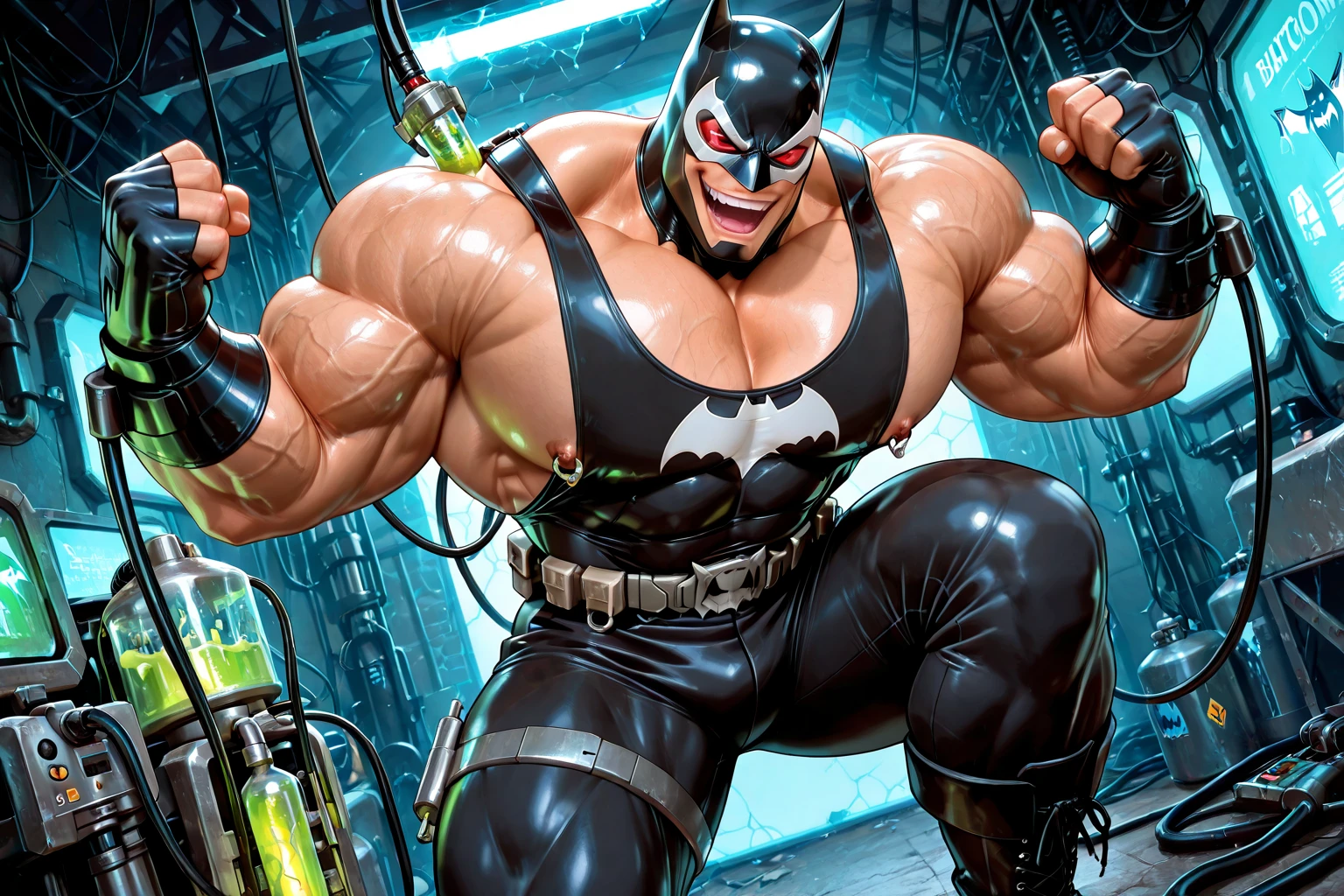Section story of growing morę muscular ???? penetration prey kneels. Deep pushing head prey to blowjob and cum. Screaming of pleasure Batman pushing ????? into own ass and moan. long swollen bulge. Duo małe ???? him and molested by Huge tentacles. ?????????? Huge erection Batman other Batman. Duo gay very big muscular and mask Batman Molesting each other. Only Black muscular Latex suit Batman transform of Much Packed Buff muscles growth section story. Batman Huge erection under suit and big Saggy balls. Stand on suuny day. Bodybuilder overlarge muscles Big bulge Very packed big bicep big abs BUFF chest Huge tight muscular.