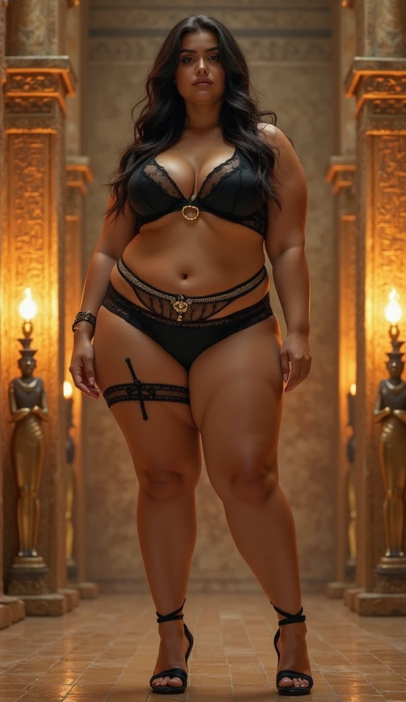 Woman in sensual pose with lingerie, voluminous body, bountiful breasts, inside a church with candles lit, stained glass windows illuminated by sunbeams, super realista bem detalhado em hd high qualiy, ((best qualityer, Top-notch image quality, high qualiy, Real image in high resolution, detaileds, ​masterpiece, professional photograpy))