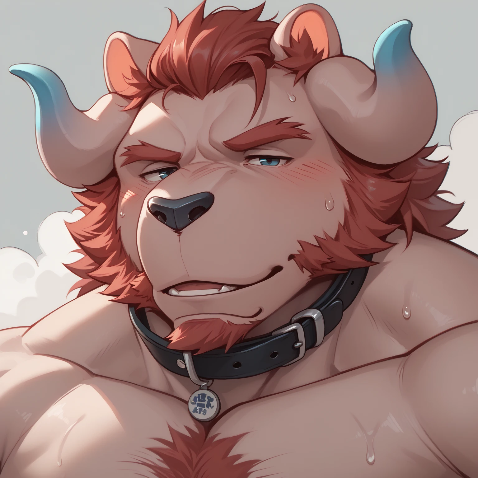 Medium muscular, rat, By mystikfox61, hyper muscles, curly hair,, young, hairy chest, sun hitting face, flexing, hairy armpits, macro , shrunken city, bulge