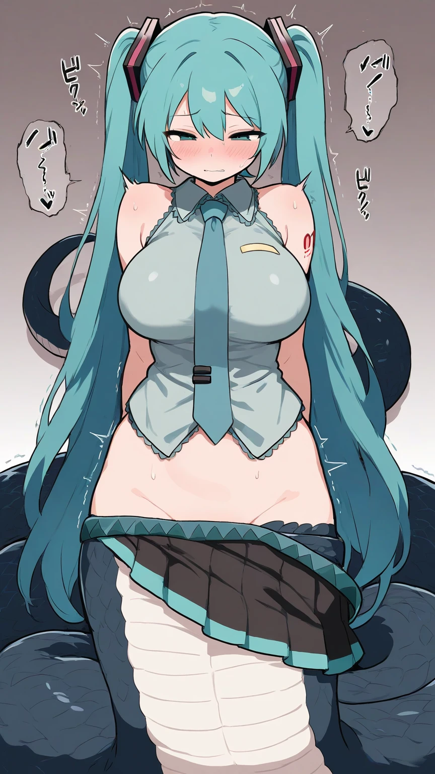 One Woman、Braided twin tails、Huge breasts、（Huge breasts：1.8)、Glasses、blue eyes、Green Hair、underwear,underwearが見えている,Tバックのunderwear,String Panties,Pubic hair sticking out，Pubic hair sticking out，Nipples are erect,The nipples are erect，Knee socks、hat、ribbon、belly button、hug、Shoulder Bare,黒Knee socks、indoor、A bow tie、Front zipper leotard、Wrist cuffs、- Detachable collar、Blue rose、Playboy Bunny、青いhat、blue flower、hatの花、Blue leotard、The front zipper is open,Iron Tentacles, Mechanized Tentacles ,Mechanical machine, Mechanical dicks, Mechanical penises,Mechanical tentacles，（2-hole penetration　double penetration）,Bondage　BDSM,Bondage　Bondage,Tentacles under clothes　tentacles under clothes