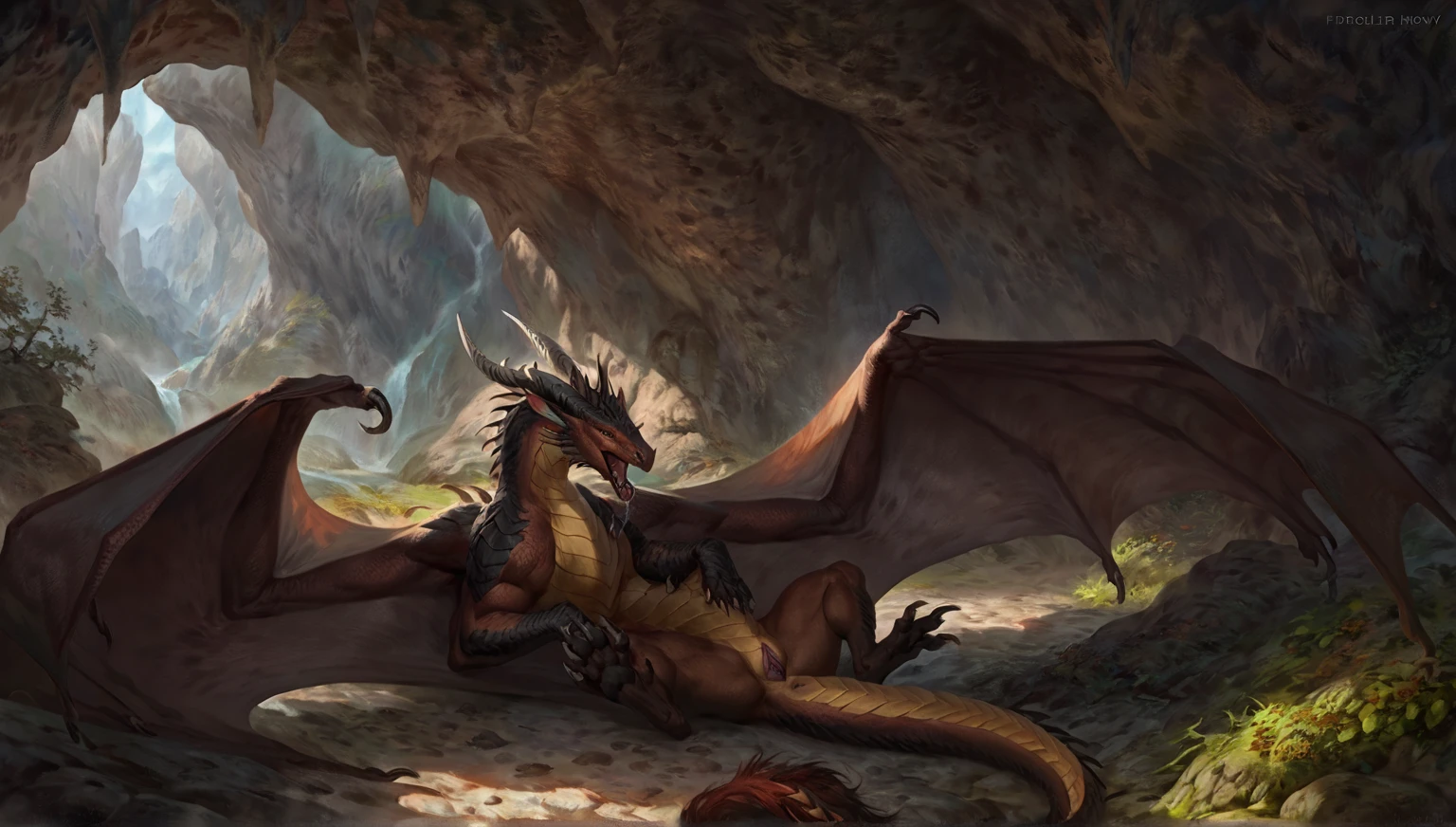 duo, anthro male dragonborn and female elf, by oouna, muscular male, penis, breasts, female penetrated, sex, vaginal sex, missionary position, extreme detail, detailed beautiful eyes, romantic, intense, detailed hands, detailed feet
