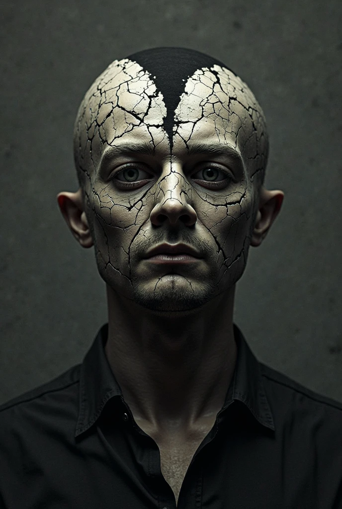 "(The best lighting, oscuro, dramatic),(feto calavera alien, Hellraiser, Cicatrices, , sexy, cerebro, sangre, una rata dentro de la cabeza, terror.),(ojos rojos, calaveras). morning light.