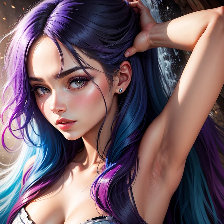 Gradient Background with Vibrant Colors: A blue to purple gradient with a slight metallic texture can create a modern and engaging look..