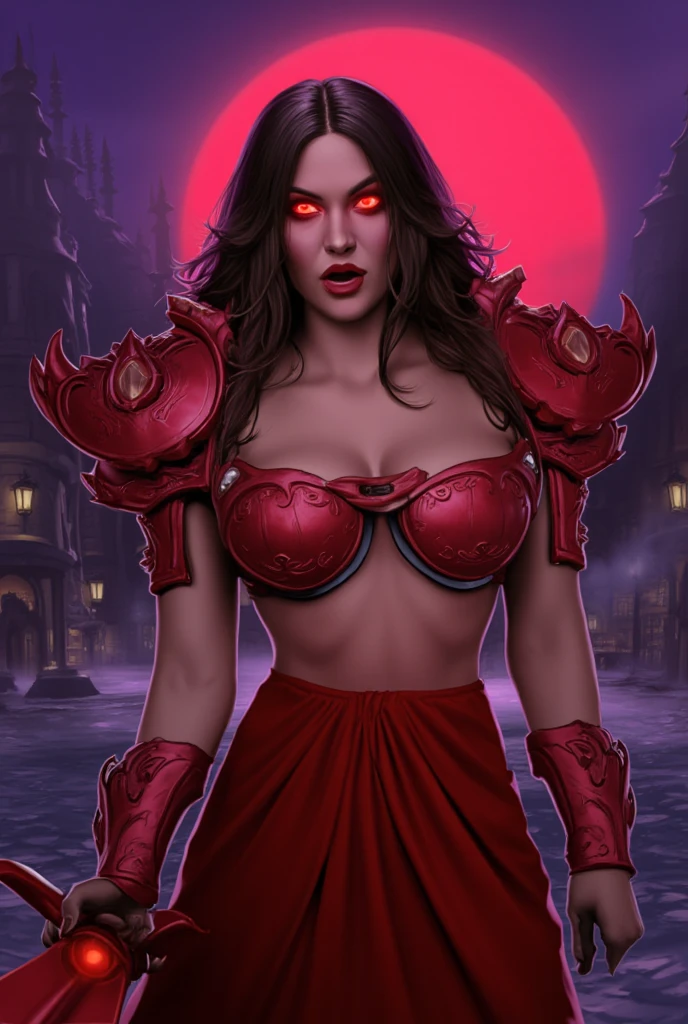 (beautiful demon woman with pale skin portrait:1.5) in hell landscape with castle and demon horde (((masterpiece))), ((best quality)), realistic, 8k, ultra-detailed, realistic, scenery, ConceptArt, Highly detailed RAW color Photo, side Angle, (lens flare:0.7), particle effects, raytracing, cinematic lighting, shallow depth of field, photographed on a Sony Alpha 1, 50mm wide angle lens, sharp focus, cinematic film still, dynamic pose, <lora:Hell2_v1.0:0.7>, (Realistic:1.5), <lora:RomiC_v1.0:0.6>
