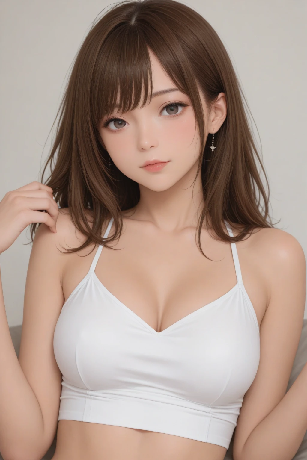 ((Emma watson)), NSFW, full , 8yk、Raw photo、(Vulgarity:1.5),((Best Quality, 8K, masutepiece: 1.3)), sharp: 1.2, Perfect Body Beauty: 1.4, Slim abs: 1.2, ((Layered Hair Style,: 1.2)), (wet sexy dresses,white colors: 1.1), ( Massage parlor: 1.2), Wet: 1.5, Highly detailed face and skin texture, Detailed eyes, Double eyelids, Looking at the camera,heel