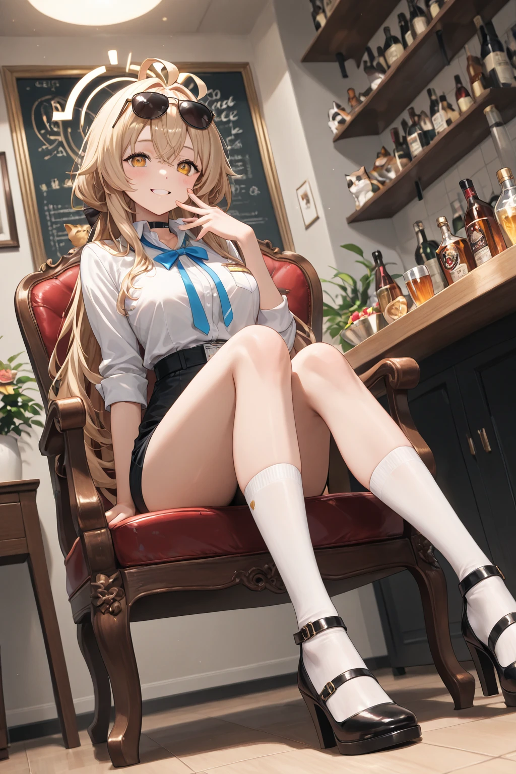 masterpiece, best quality, 1 girl, ((insertion of a bottle in the asshole)), crying